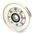Terre Products V-Groove Idler Pulley - 3.75'' Dia.- 5/8'' Bore - Steel 35375063